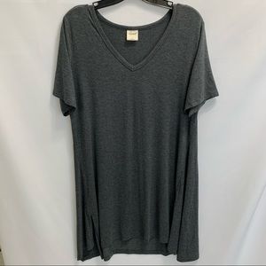 Soma Cool Nights Gray Sleep Shirt